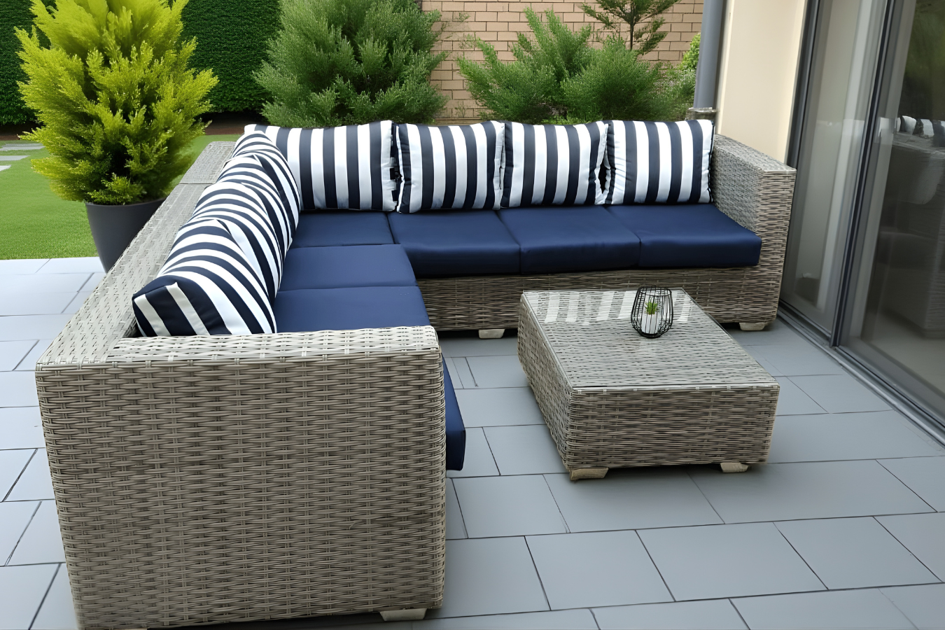Skyler L Shape Patio Set - Image 3