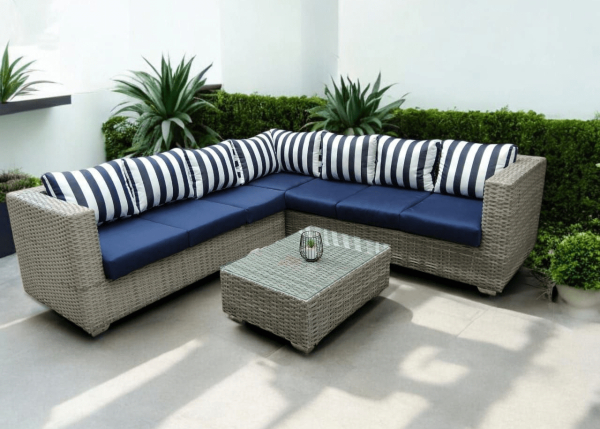 Skyler 3-Piece L Shape Patio Set