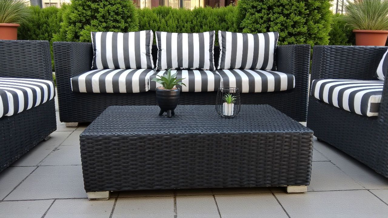 Black Mamba 4-Piece Patio Set - Image 2