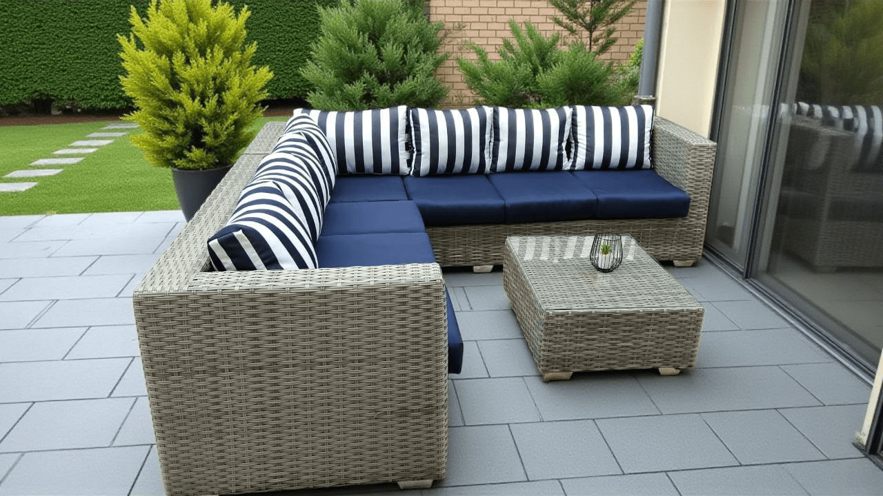 Skyler 3-Piece L Shape Patio Set - Image 2