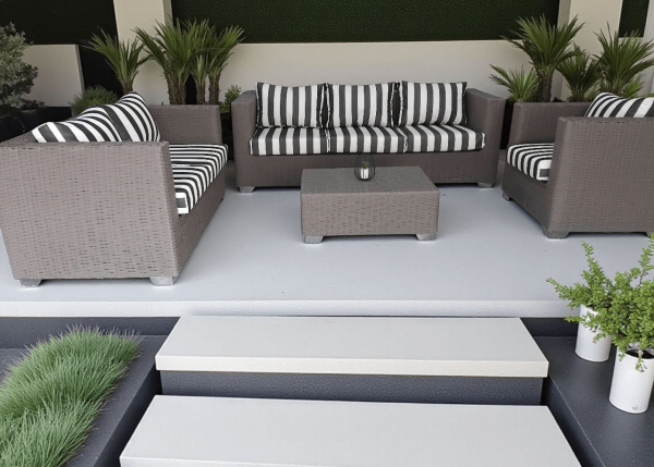 Woodstock Brown 4-Piece Patio Set